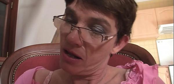  Cock-hungry mom in law begging for taboo fuck